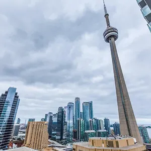  Apartment Chol Furnished Heart Of Downtown Toronto, 2 Beds, Free Parking, Cn Tower View Canada